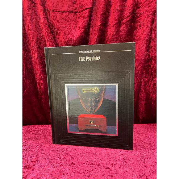 VTG Hardcover Coffee Table Book Time Life Mysteries Of The Unknown The Psychics - Picture 1 of 4
